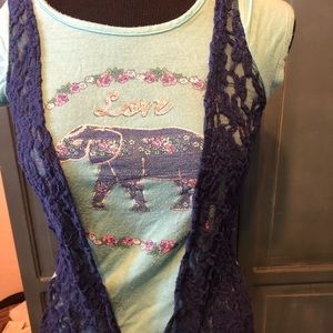 Light blue girls shirt